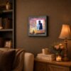 Motivational Graduation framed wall art displayed in a dorm room