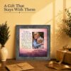 Teacher gift - picture frame for a mentor who made a difference