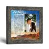 The Son I Found in You picture frame with photo opening by Crossroads Home Decor