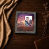 All because two people fell in love framed print - beach sunset inspirational wall art