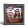 Be Still and Know framed print - Psalm 46:10 Photo Frame by Crossroads Home Decor