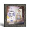 First birthday picture frame - baby boy 1st birthday keepsake by Crossroads Home Decor