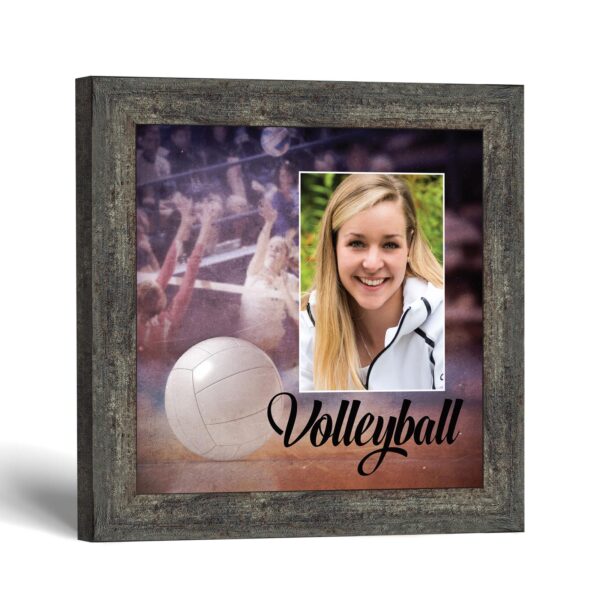 Volleyball Picture Frame - Court Scene Photo Frame by Crossroads Home Decor