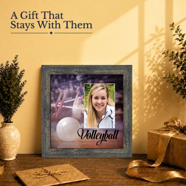 Volleyball gift - picture frame for a player or family member