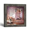 Grandparents poem picture frame with photo opening by Crossroads Home Decor