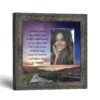 God Didn't Promise framed print with photo opening - God Didn't Promise Days Without Pain by Crossroads Home Decor
