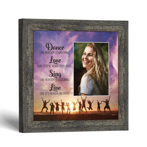 Dance Like Nobody Is Watching Picture Frame by Crossroads Home Decor