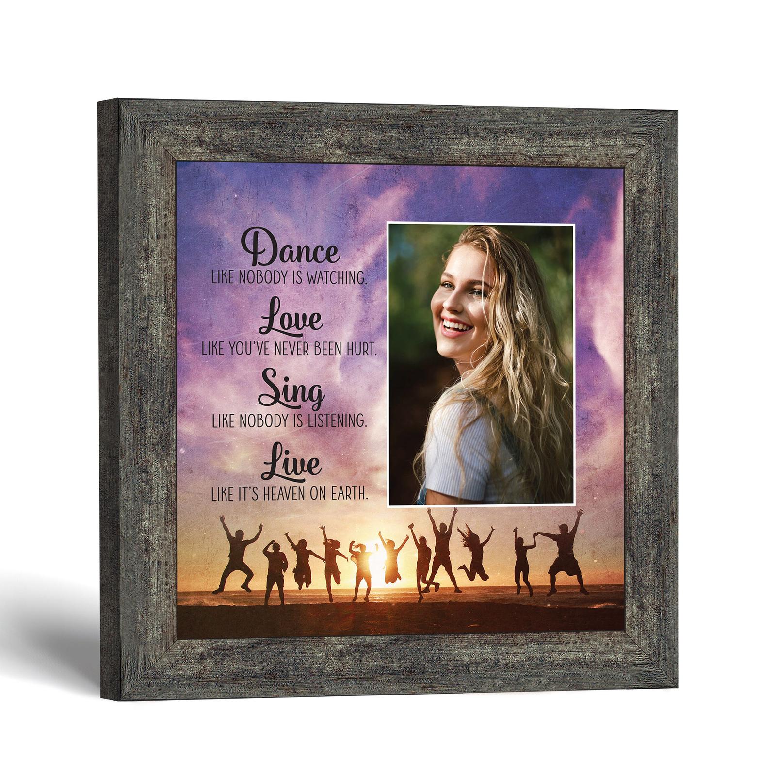 Dance Like Nobody Is Watching Picture Frame by Crossroads Home Decor