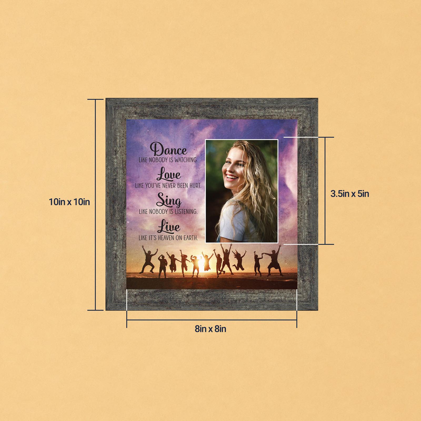 Dance Like Nobody Is Watching Picture Frame by Crossroads Home Decor
