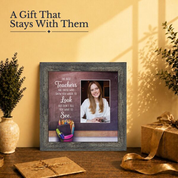 Teacher chalkboard quote gift for end of year teacher appreciation