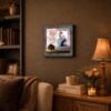 6433BW-3 Those We Love memorial framed wall art displayed in a living room