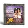 6445BW-1 The Sister I Found in You framed print - Sister In Law Poem Picture Frame by Crossroads Home Decor