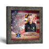 A Paramedic's Prayer framed print - Paramedic's Prayer Picture Frame by Crossroads Home Decor
