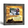 Motorcycle prayer picture frame - A Biker's Prayer by Crossroads Home Decor