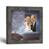 Father in law picture frame with photo opening by Crossroads Home Decor
