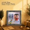 6458BW-2 Lessons from a Bird gift - framed photo keepsake for a friend