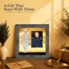 Police retirement gift - sunset prayer frame for a retiring officer