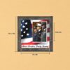 A Soldiers Honor picture frame with photo opening, watercolor American flag by Crossroads Home Decor