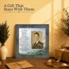 Sympathy gift - memorial photo frame for loss of a mother or father
