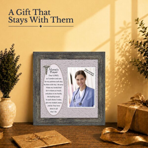 Nurse graduation gift - keepsake picture frame for a new RN