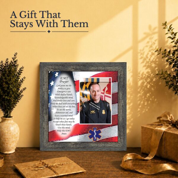 EMT gift - framed print for a paramedic or EMT
