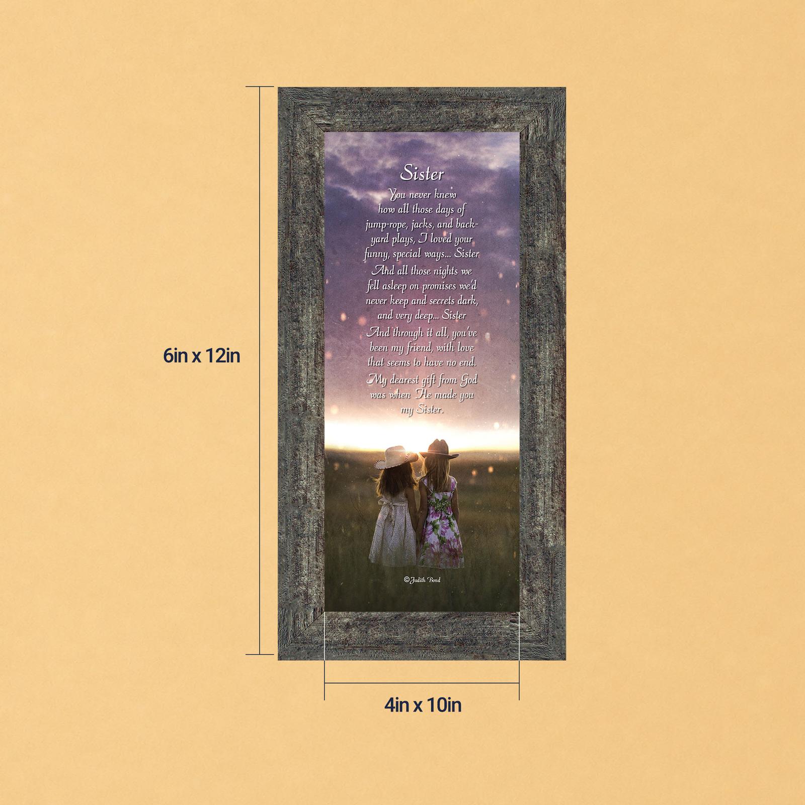 Sister wall art by Crossroads Home Decor