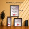 Nurse framed print - Made in USA family-owned keepsake for nurses