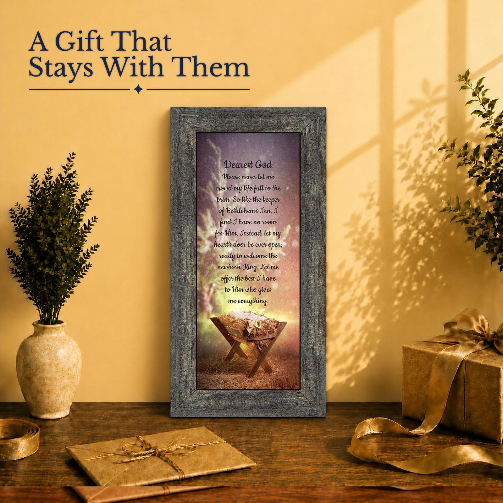 Christmas gift - devotional wall art for a grandparent or godparent
