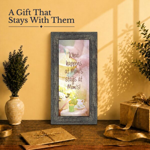 Mimi gift - framed print for grandma and grandkids