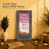 Memorial gift - framed print for a grieving parent, spouse, or grandparent