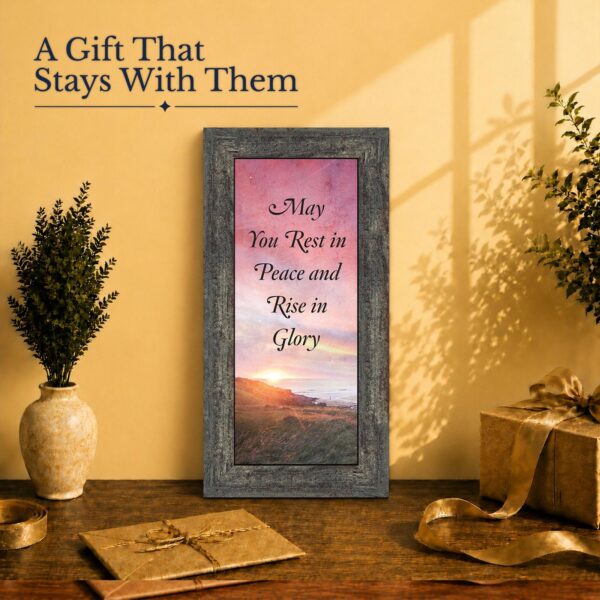 Memorial gift - framed print for a grieving parent, spouse, or grandparent