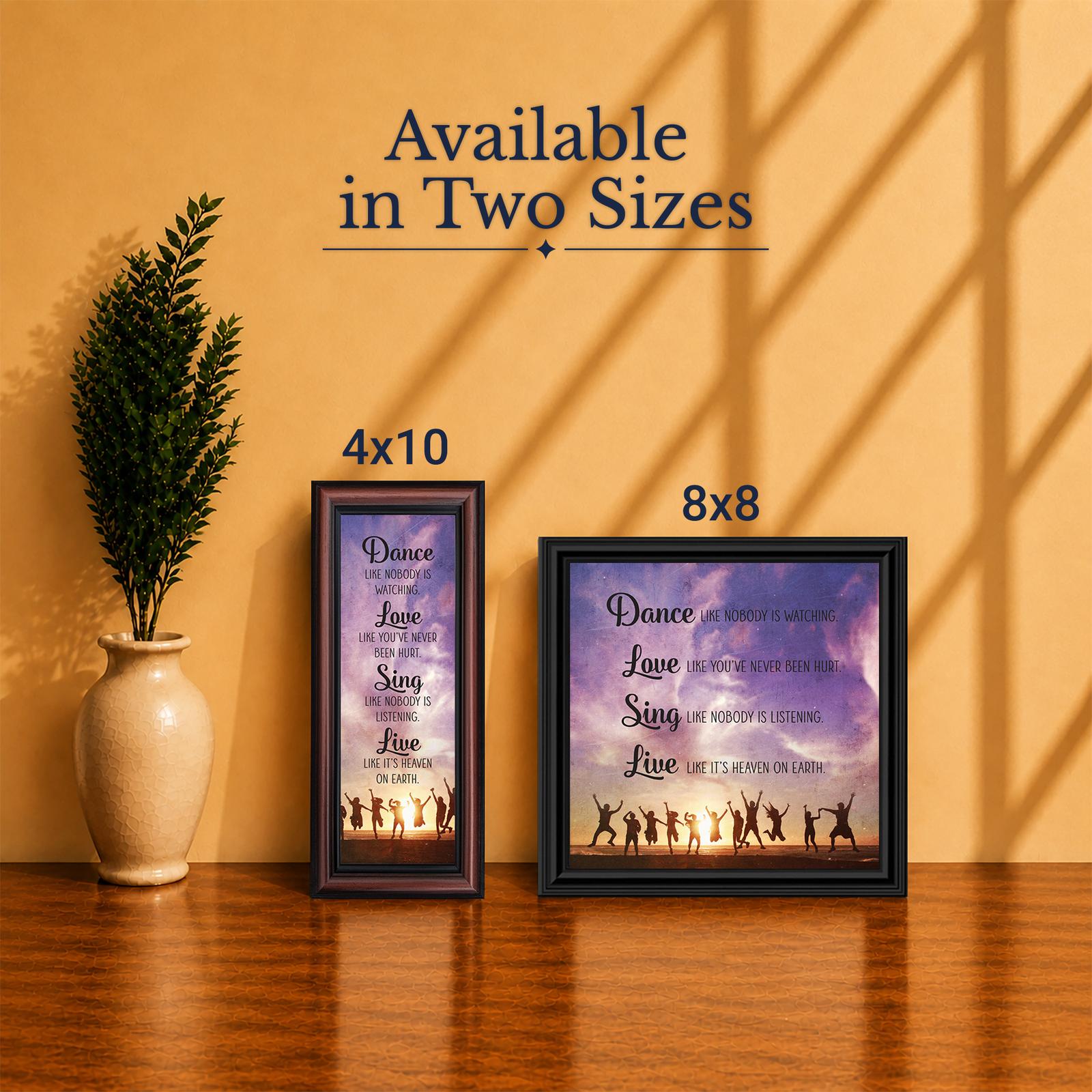 Made in USA Family-Owned Motivational Wall Art Keepsake