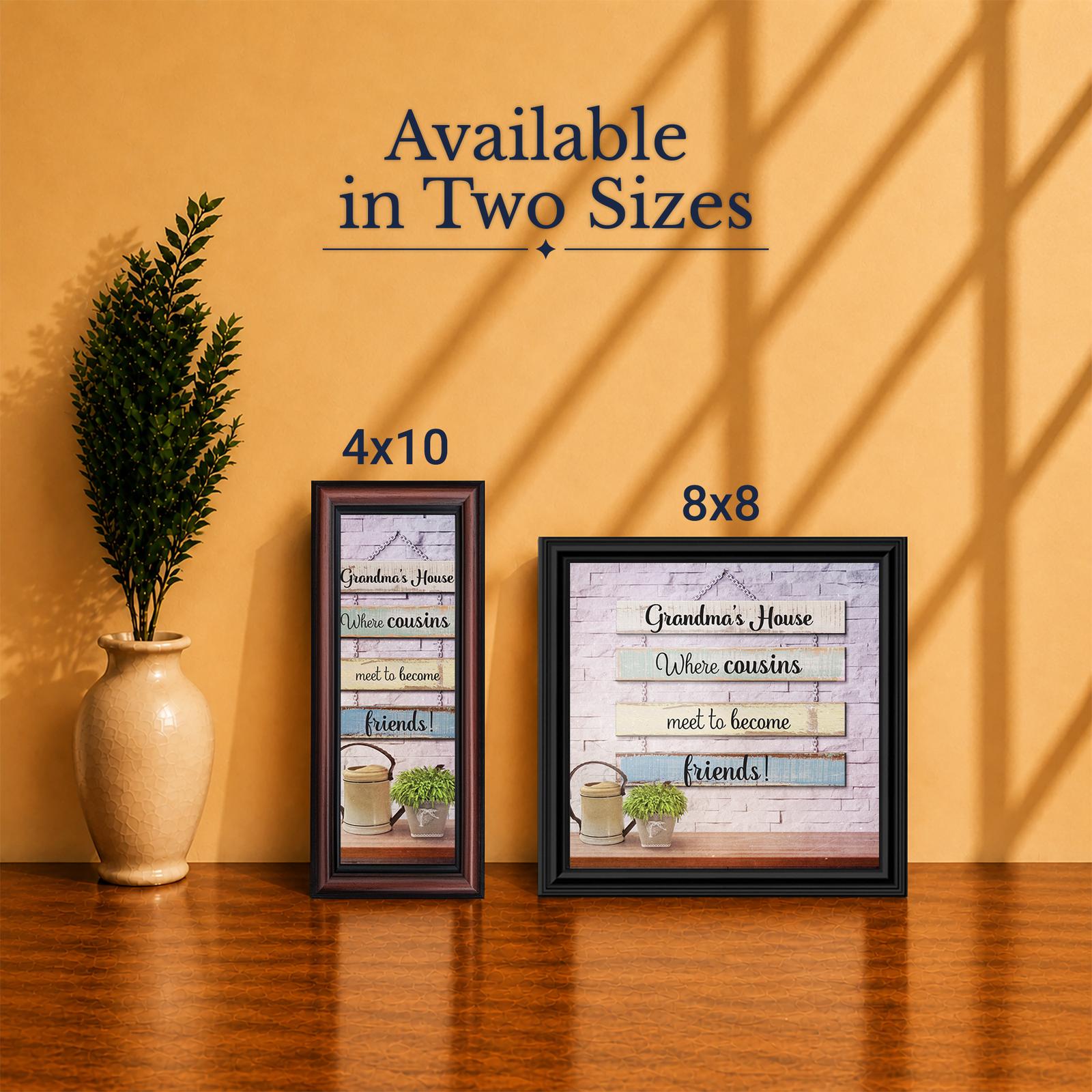 Grandma's House wall art - Made in USA family-owned farmhouse decor