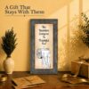 Funny bathroom gift - toilet paper patent print framed for dad or landlord