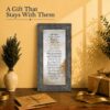 Sympathy gift - poem framed print for loss of a parent or spouse