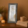 I'm Free poem framed print displayed in a hallway