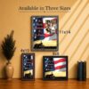 7852-5 It’s Not the Destination, It’s the Journey framed print - Made in USA family-owned motorcycle wall art