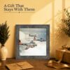 B-17 Flying Fortress gift - wall art for an Air Force veteran or WWII history buff