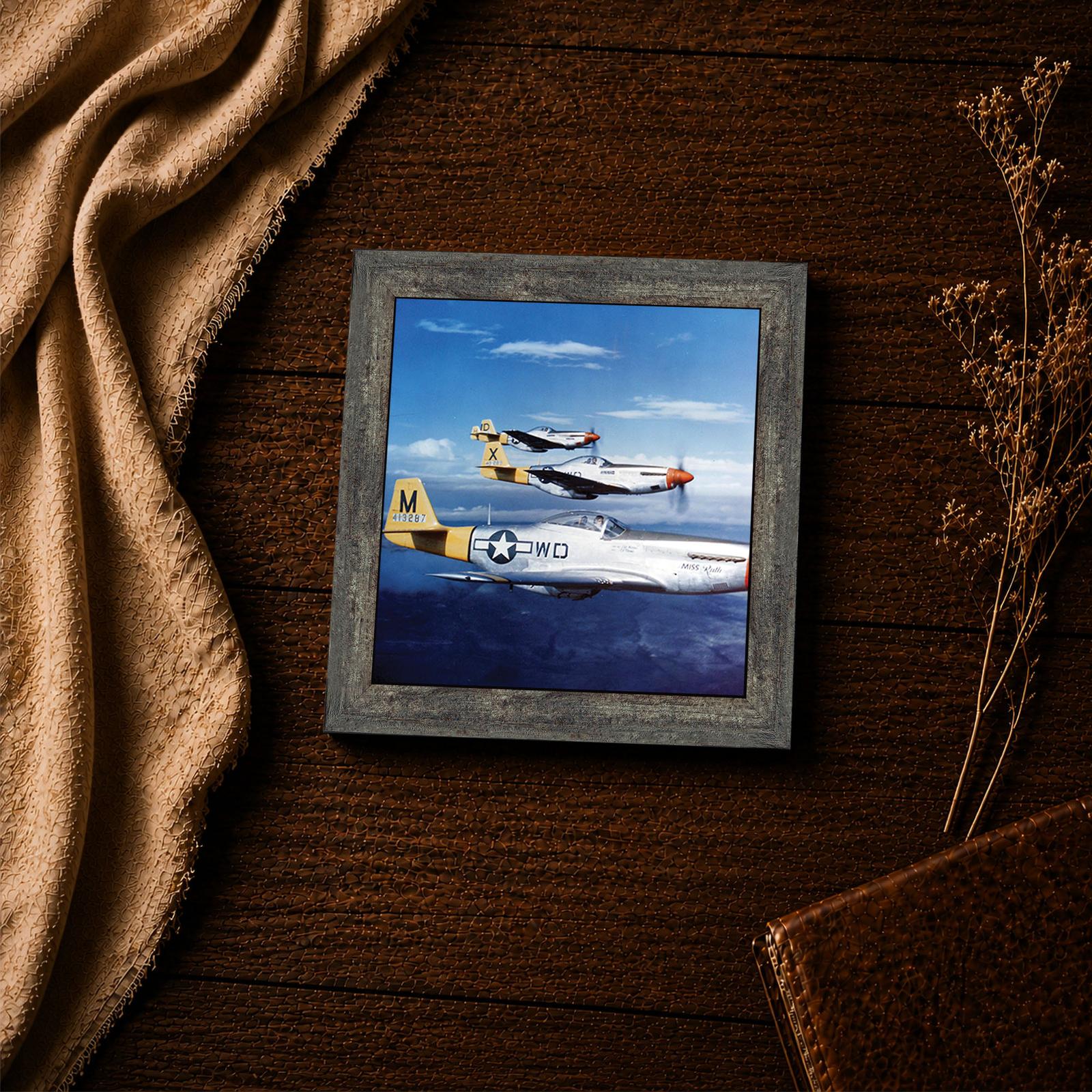 Miss Ruth P-51 Mustang framed print - WWII aviation wall art