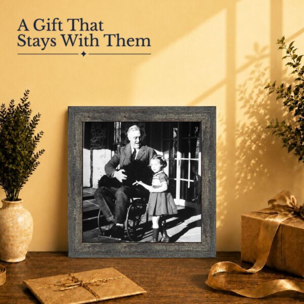 Franklin Roosevelt gift - framed print for a presidential history buff