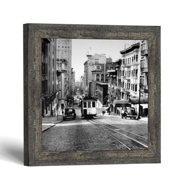 San Francisco cable car framed print - Powell Street car 522 by Crossroads Home Decor