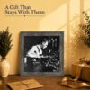 Factory floor photograph gift - framed print for vintage decor