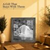 Vintage street photograph gift - framed print for a grandparent or history lover