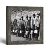 Coal Miners framed print - Vintage Coal Mining Photograph by Crossroads Home Decor