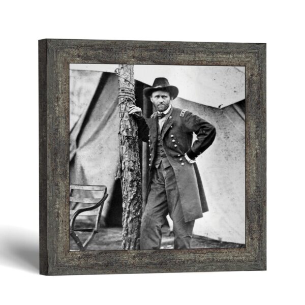 Ulysses S. Grant framed print - Cold Harbor Portrait by Crossroads Home Decor