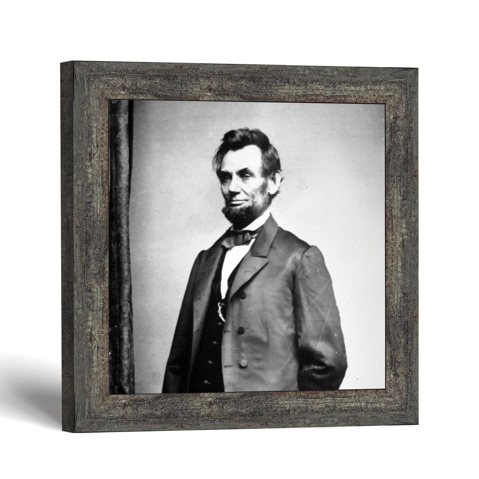 Abraham Lincoln framed print by Crossroads Home Decor