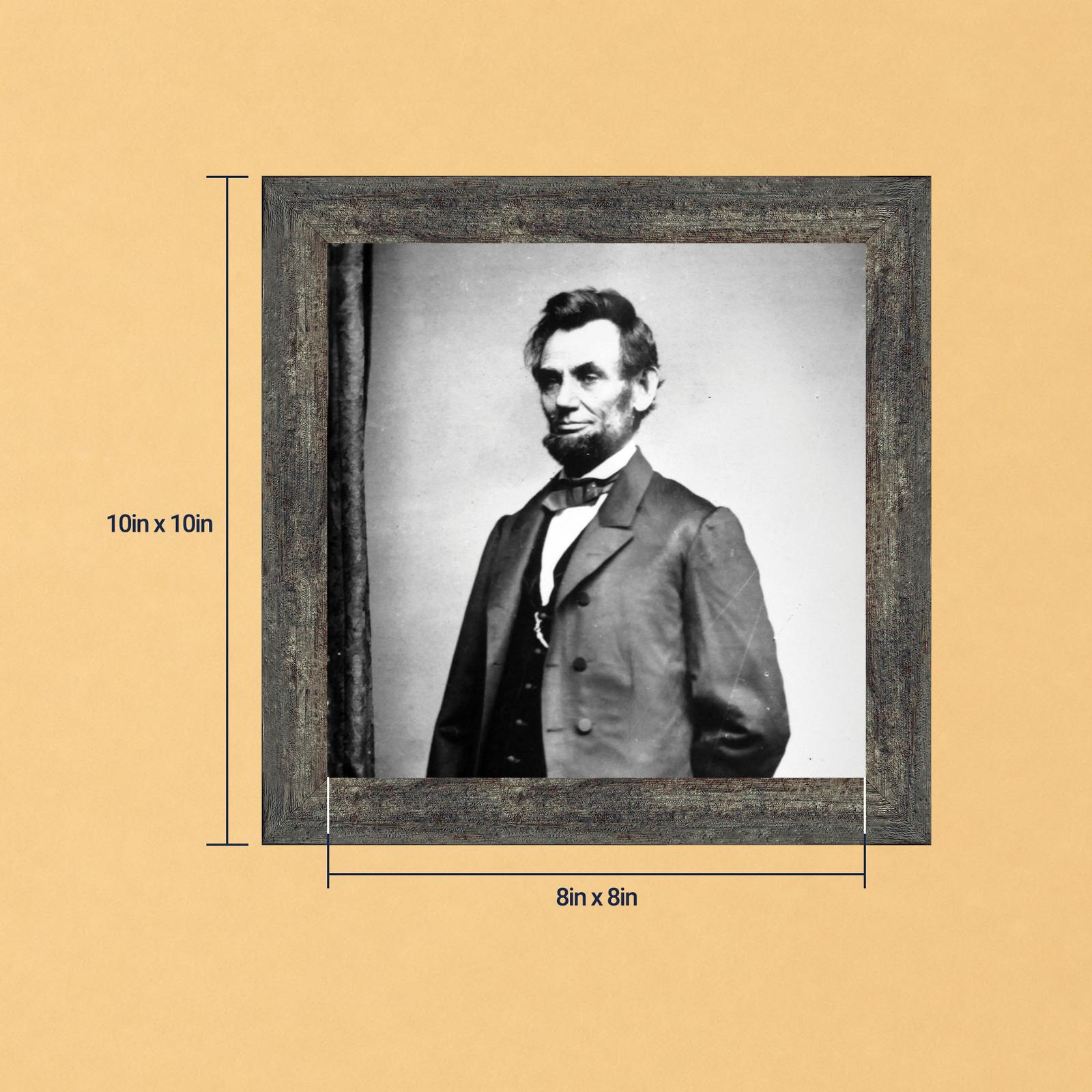 Abraham Lincoln framed print by Crossroads Home Decor