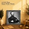 General Sherman gift - framed print for the Civil War history buff