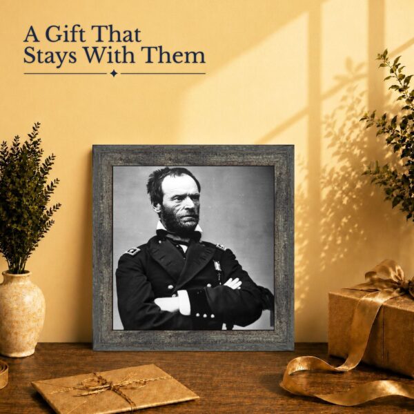 General Sherman gift - framed print for the Civil War history buff