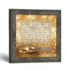 50th Anniversary Bands of Gold framed print - Bands of Gold poem by Crossroads Home Decor
